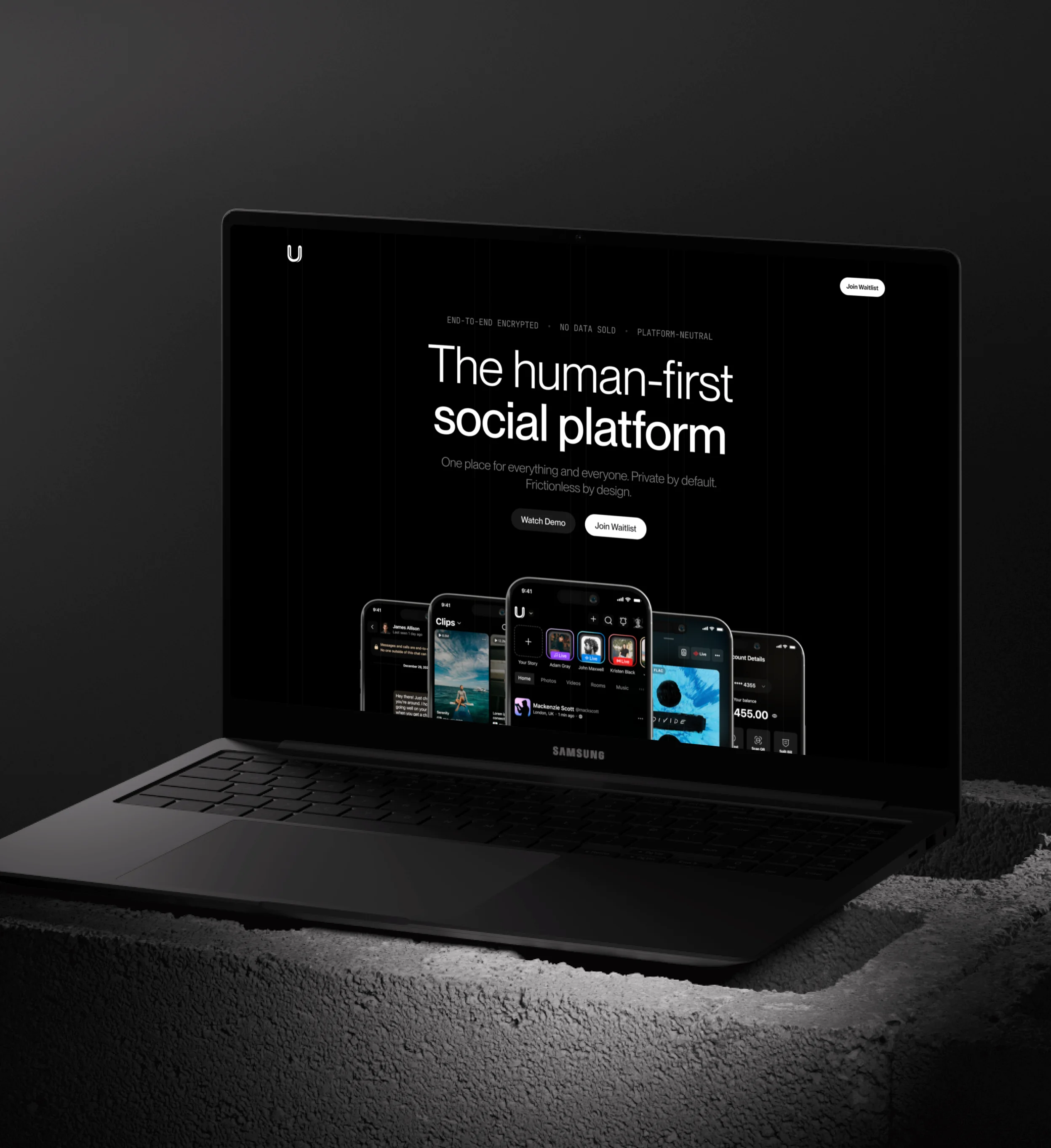 U Social product project preview